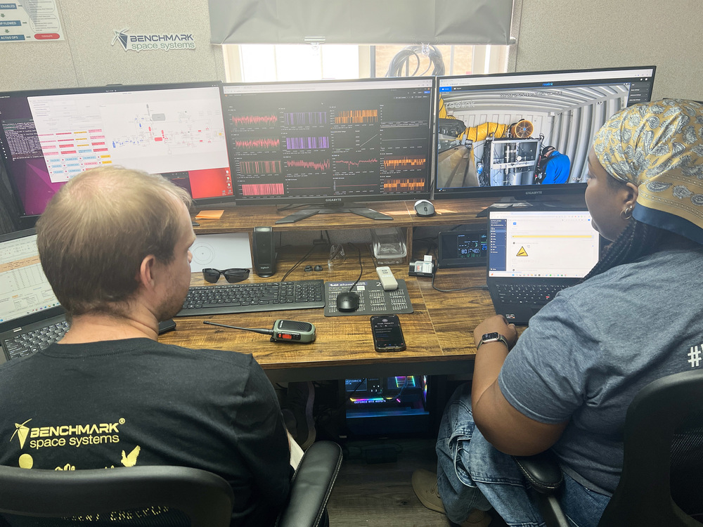 Alec and Myk at Hotfire Console Rebel Base