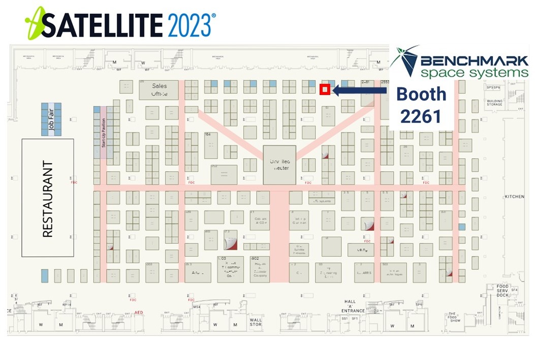 Satellite Washington DC 2023 Booth Map & Design