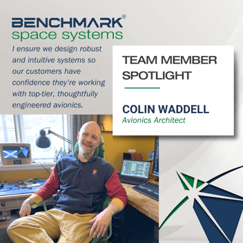 Team Member Spotlight - Colin Waddell, Avionics Architect