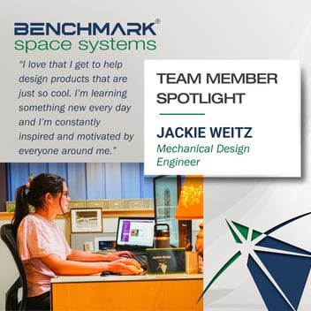 Jackie Weitz, Mechanical Design Engineer