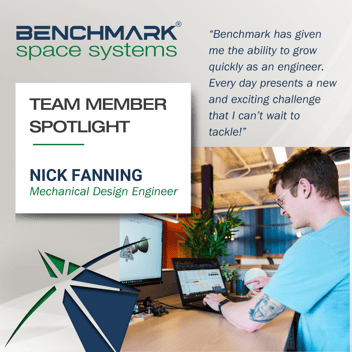 Nick Fanning, Mechanical Design Engineer