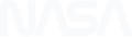 NASA Worm Logo White